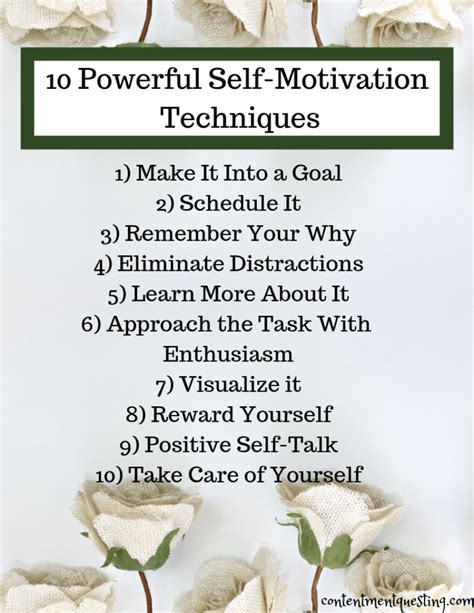 Powerful Self Motivation Techniques St Century University