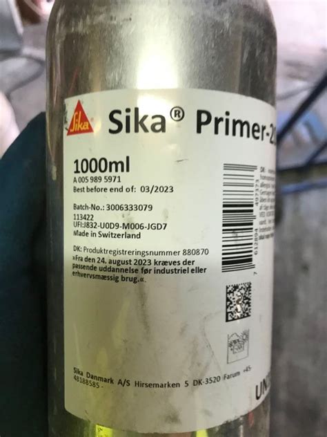 SIKA PRIMER 206 G P PODKŁAD DO KLEJU DO SZYB 1l Lublin Kup teraz