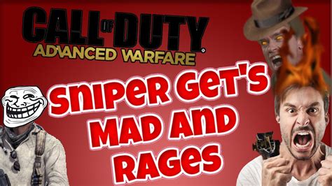 Cod Advanced Warfare Extremely Mad Kid Rages Youtube