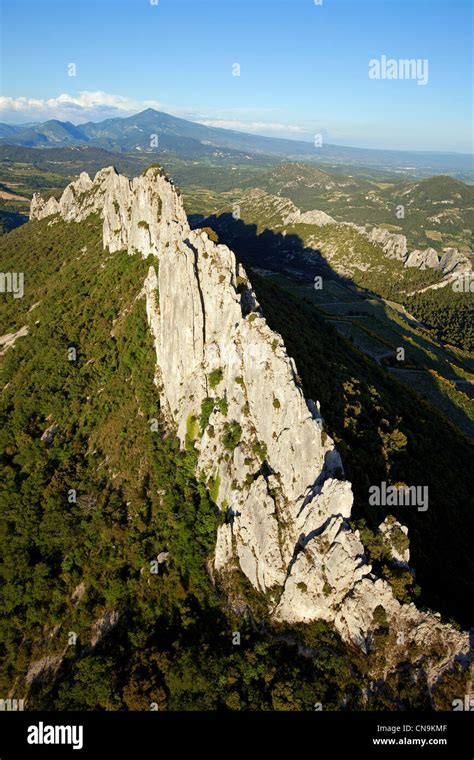 La France Vaucluse près de Gigondas les Dentelles de Montmirail Le