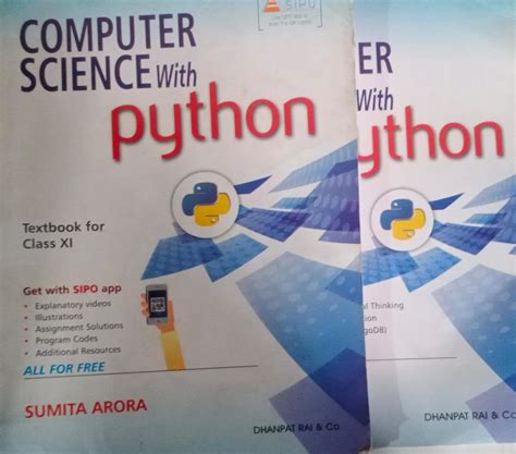 Computer Science With Python Class 11 By Sumita Arora Second Hand And Used Book Ssk Amazon