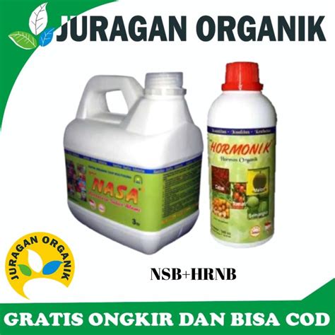 Jual Paket Pupuk Organik NasaPelebat Buah Pupuk Daun POC Nasa 3 Liter