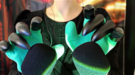 Asmr Brain Melting Scratching Touching Mic W Gardening Gloves W