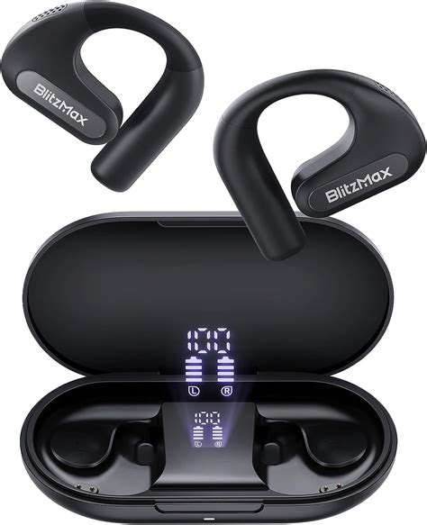 BlitzMax Cuffie Bluetooth 5 3 Orecchio Aperto Auricolari Senza Fili