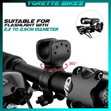 Jual Ygrette Braket Bracket Mount Holder For Flashlight Dudukan Model