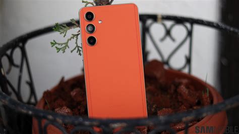 Safe without a case: I love the Galaxy F55’s (C55) leather back - SamMobile