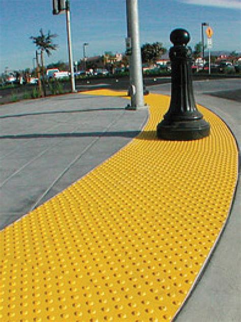 Truncated Domes Ada Access Tile 3 X 5 Mat Surface Mount