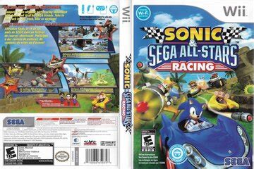 Sonic Sega All Stars Racing Wii The Cover Project