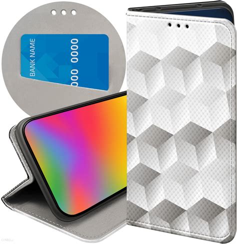 Hello Case Etui Z Klapką Do Huawei Honor X50 5G 3D Geometryczne Iluzja