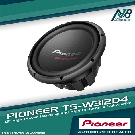 Pioneer Ts W D Subwoofer W Max Champion Series Genuine