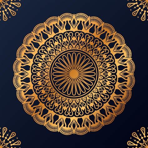 Fundo De Design De Mandala Ornamental De Luxo Vetor Gr Tis