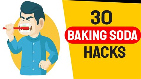 30 Baking Soda Hacks You Didnt Know Youtube