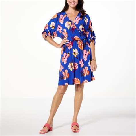 HSN Colleen Lopez Knit Endless Summer Dress TVShoppingQueens