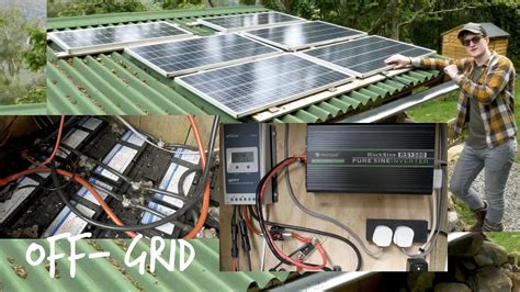 Off Grid Cabin Solar Power System Full Tour Youtube