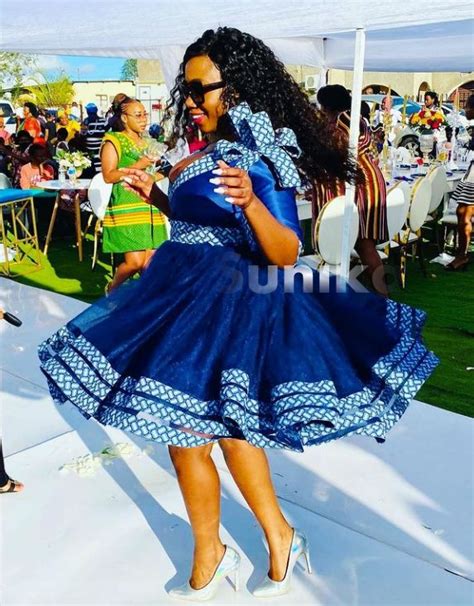 Latest Seshoeshoe Dresses Designs 2022 For African Womens Shweshwe Home