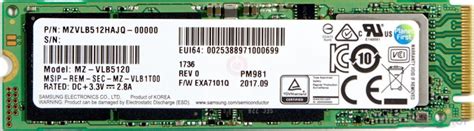 Samsung Pm Gb Specs Techpowerup Ssd Database