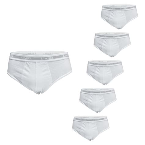 Pack 6 Paia Slip Boxer Uomo LIABEL Cotone Elasticizzato Vari Colori