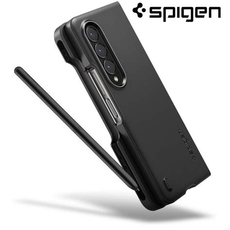 SPIGEN Galaxy Z Fold 4 Case Thin Fit P With S Pen Storage Holder Slot