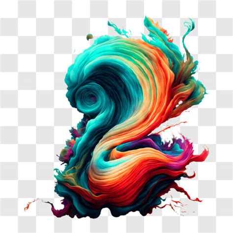 Descarga Obra De Arte Abstracta De Remolino Colorido Para Logotipos Y