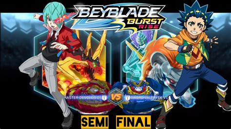 Semi Final Delta Zakuro Valt Aoi Master Devolos Sword Valtryek