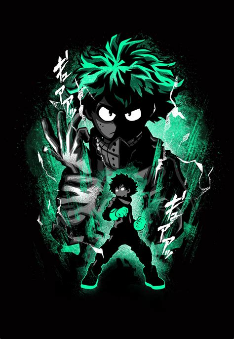 Dark Deku Wallpapers Top Free Dark Deku Backgrounds Wallpaperaccess