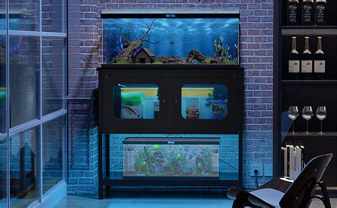 Amazon Hyomdeck Gallon Fish Tank Stand With Magic Power Outlets