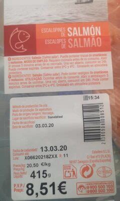 Escalopines De Salmon Hacendado De Mercadona Info Precio Y