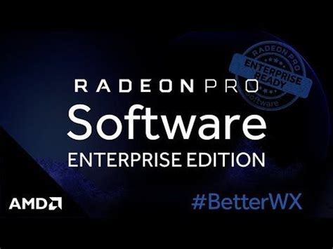 AMD Radeon™ Pro Software | AMD | Enterprise, Software, Amd