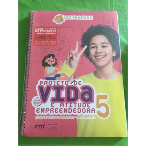 Projeto De Vida E Atitude Empreendedora Ano Livro Do Professor