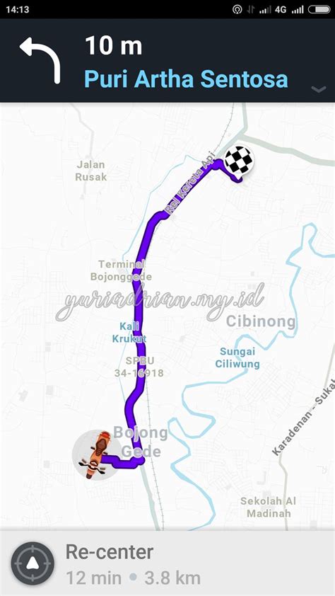 Cara Setting Waze Untuk Pengguna Sepeda Motor Yuri Adrian