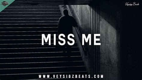 Miss Me Sad Piano Rap Beat Emotional Hip Hop Instrumental Sad