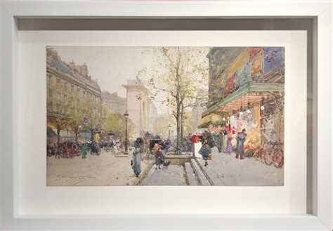 Galien Laloue Eug Ne Peinture Fran Aise Paris Animation Sur Les