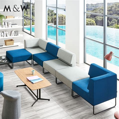 M W Modern Waiting Room Meeting And Negotiation Sofa Furniture Large