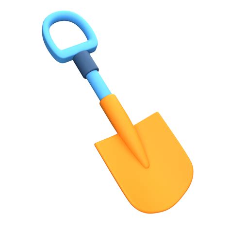 Sand shovel 3D icon 24254297 PNG