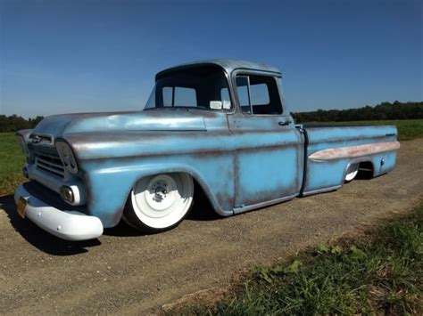 1959 Chevy Truck 3100 C10 Rat Rod Hot Rod Bagged Air Ride Patina