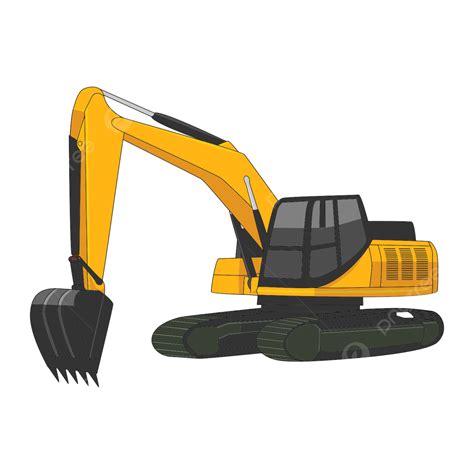 Gambar Ikon Excavator Clipart Excavator Vektor Ikon Png Dan Vektor