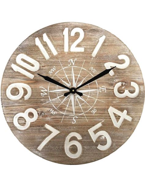 Reloj De Pared En Madera