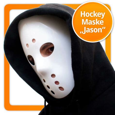 Halloween Eishockeymaske Ice Hockey Horror Maske Hockeymaske Eishockey