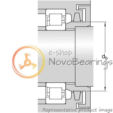 NJ 212 ECM SKF Bearing (60х110х22 mm.)
