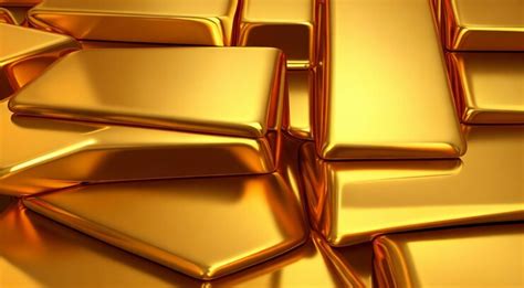 Premium AI Image | gold background golden bars wallpaper abstract ...