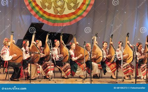 Playing The Bandura Editorial Stock Photo Image Of Sonyah 68106373