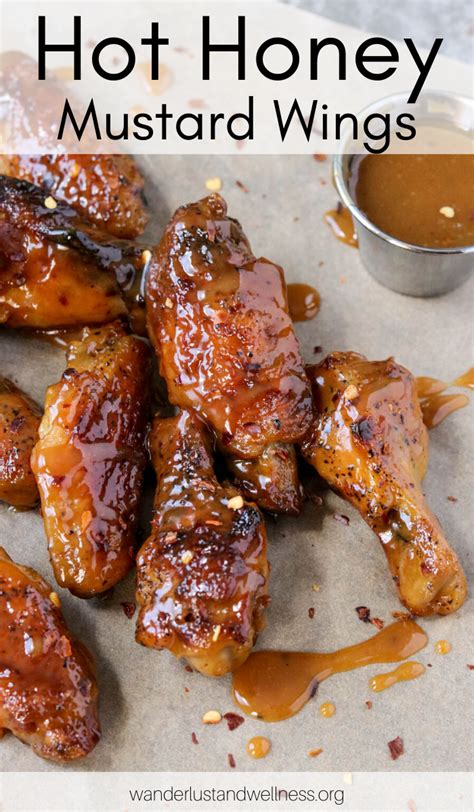 Hot Honey Mustard Chicken Wings Artofit