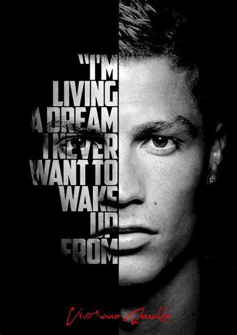 Cristiano Ronaldo Quote Poster Enea Kelo Paintings Prints Sports