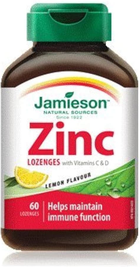 Amazon Wonder Laboratories Zinc Lozenges With Vitamin C Fruit