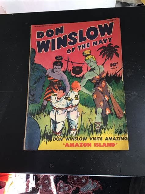 Don Winslow Of The Navy 42 1947 Mid Grade Key Amazon Island VG FN