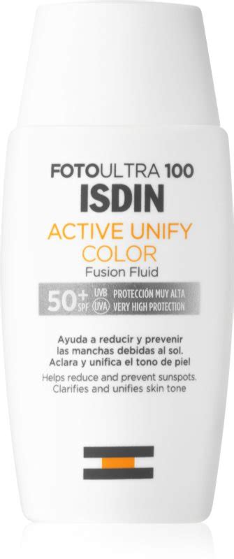 Isdin Foto Ultra Active Unify Cr Me Teint E Protectrice Anti Taches