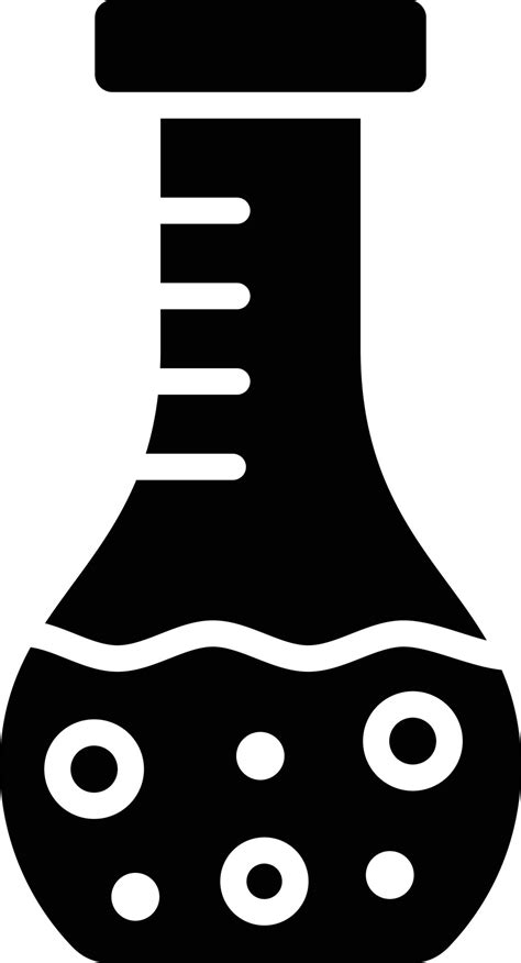 Volumetric Flask Vector Icon Design Illustration Vector Art At