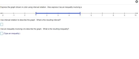 Solved Express the graph shown in color using interval | Chegg.com