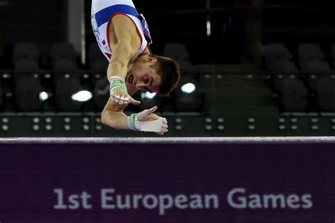 Russia Secure Artistic Gymnastics Golden Double At European Games