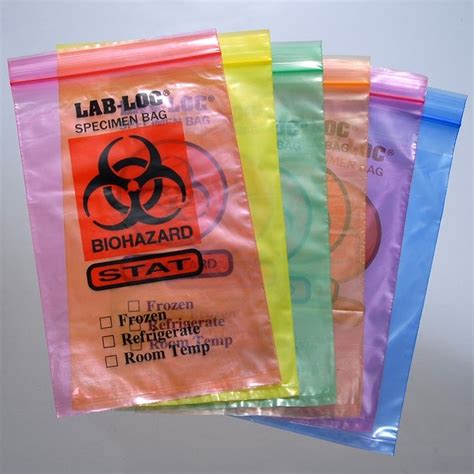 Buy Reclosable Seal Top Specimen Bags Universal Plastic